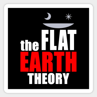 Flat Earth Theory Funny Tv Show Parody Conspiracy Theory Magnet